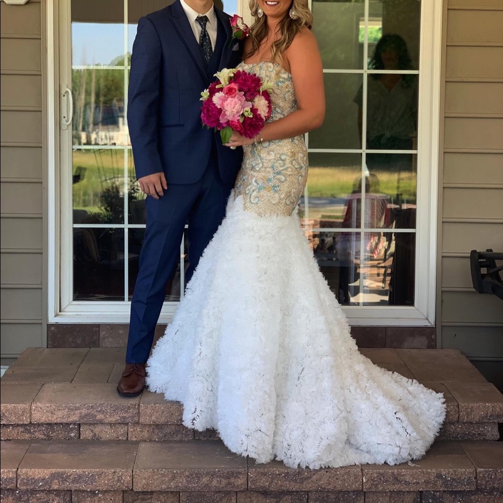 White Vienna Couture Gown